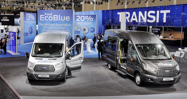 Ford Transit na výstavě IAA v Hannoveru