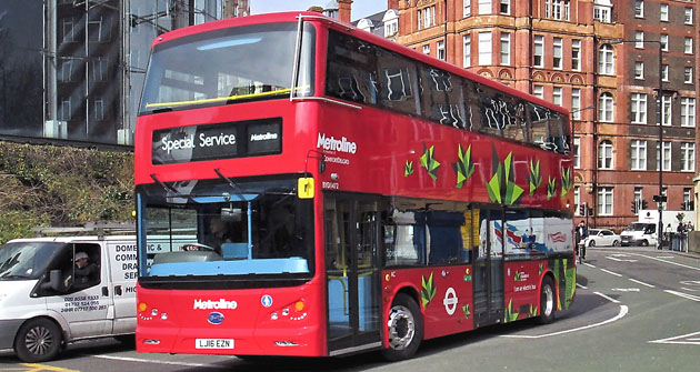 Světový unikát e-bus BYD doubledecker