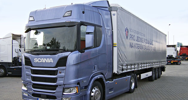 Scania R 450 krátce po prezentaci prošla naším redakčním testem