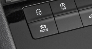 Volič jízdních režimů mění nastavení různých systémů včetně například volitelně dodávaného systému aktivních tlumičů DCC (Dynamic Chassis Control)