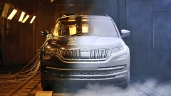 ŠKODA Kodiaq v klimatické komoře při testování v extrémních teplotách