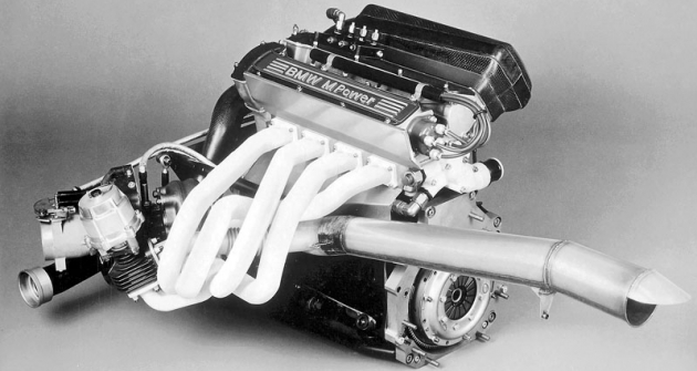 Úspěšný čtyřválec BMW 1.5 Turbo pro formuli 1, odvozený ze sériového motoru!