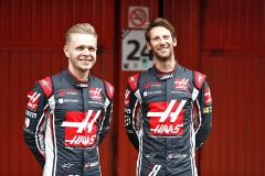 Zleva Kevin Magnussen a Romain Grosjean