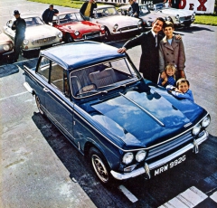 Triumph Vitesse Saloon, vlastně šestiválcová verze Heraldu (1962 – 1971)