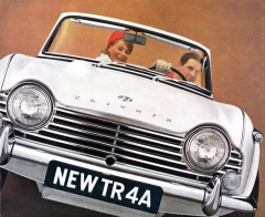 Triumph TR4A, klasický sportovní roadster se čtyřválcem 2,1 litru (1965 – 1967)