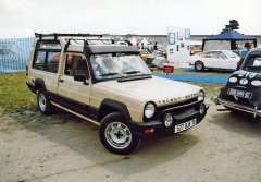 Matra Rancho, v roce 1977 uvedený předchůdce dnešních SUV s pohonem jen předních kol (základ Simca 1100)