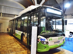 Na loňském veletrhu Czechbus byl předveden autobus Scania Citywide LE s pohonem na zemní plyn