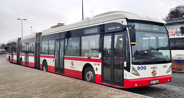 Belgický autobus Van Hool AGG300