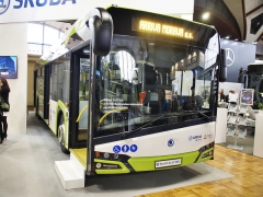 Na Czechbusu vystavila Škoda Electric Elektrobus Škoda Perun