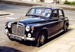 Rover 110 (P4), jeden z posledních typů poválečné řady (1949 – 1964)