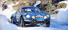 Ove Andersson (Alpine A110 1600S) vyhrál Rally Monte Carlo 1971