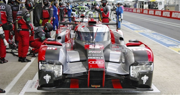 Audi Sport Team Joest se rozloučil ve 24 h Le Mans třetím místem v ročníku 2016 (posádka Di Grassi/ /Duval/Jarvis  na typu R18 TDI)