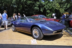 Veřejnosti se poprvé ukázalo i dokončené Maserati Bora (1973), patřící známému sběrateli M. Kleinovi