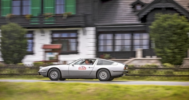 Osmiválcové Maserati Indy z roku 1970 Osmiválcové Maserati Indy z roku 1970