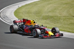 Max Verstappen (Red Bull RB13) navzdory desetisekundové penalizaci dojel pátý