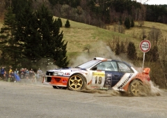Tomáš Hrdinka s Petrem Grossem se na Rally Liberec 2000 stali prvními vítězi domácí soutěže s vozem této japonské značky