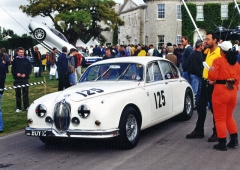 Jaguar 3.8 Litre Mk.II jako závodní sedan slavného týmu Johna Coombse (1961)
