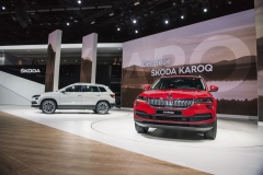 Výstavní premiéru ve Frankfurtu slavila také Škoda Karoq, pětimístné středně velké SUV