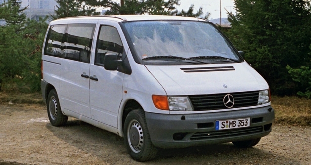 MB Vito 108 D 58 kW – VOTY 1996 s předním pohonem