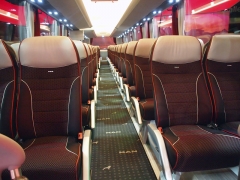Pohodlný interiér pro cestující