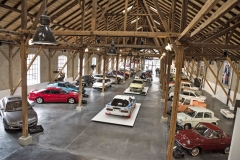 Mazda Classic Automobil Museum Frey je umístěné v bývalém tramvajovém depu v blízkosti centra německého Augsburgu