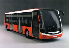 SOR E-bus, 1. generace EBN (2013) s akumulátory vzadu