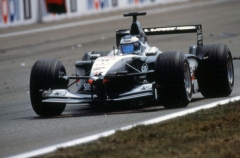 Mika Hakkinen (McLaren) ve Velké ceně Německa 2001