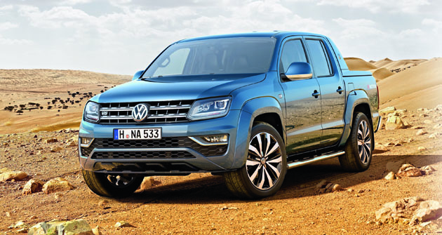 Volkswagen Amarok nabízí třílitrový motor.