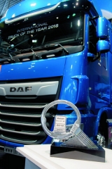 Prestižní titul truck of the Year 2018 získala holandská automobilka DAF Trucks za vozidla modelových řad CF a XF. Porazila v souboji o titul pro rok 2018 Iveco NP a Scanii XT.