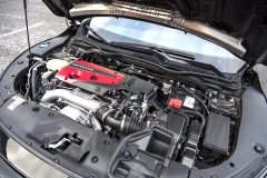 Přeplňovaný zážehový čtyřválec Hondy Civic Type R potěší rychlými reakcemi i lineárním nárůstem výkonu