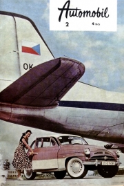 Titulní strana únorového Automobilu v roce 1959