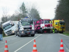 Dopravní nehody nákladních vozidel patří k těm nejhorším z hlediska újmy na majetku.