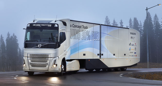 Hybridní prototyp tahače Volvo Concept