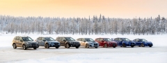 Subaru na finském sněhu ukázalo celou svoji evropskou nabídku