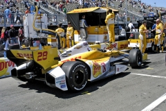 Ryan Hunter-Reay byl posledním americkým mistrem Indy Car Series (jezdí v Andrettiho týmu) před loňským triumfem Josefa Newgardena