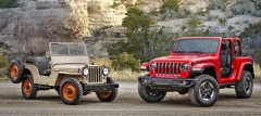 Krátký Jeep Wrangler JL koncepčně vychází z poválečné série CJ (Civilian Jeep)