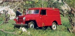 Jeepy se vyrábějí v mnoha zemích, na snímku argentinský Furgón Utilitario, poháněný třílitrovým šestiválcem Kaiser Tornado OHC