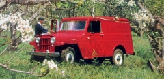 Jeepy se vyrábějí v mnoha zemích, na snímku argentinský Furgón Utilitario, poháněný třílitrovým šestiválcem Kaiser Tornado OHC