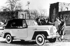 Jeepster model 1948, kabriolet výhradně s pohonem pouze zadních kol