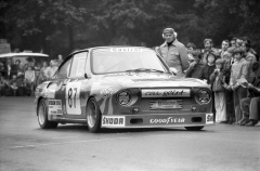 Petr Doležal, úspěšný československý reprezentant v ME 1981 s vozem Škoda 130 RS