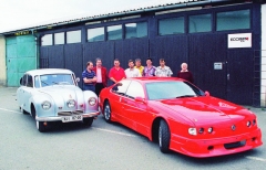 Původní tým Ecorra z roku 1997, Ing. Vítězslav Hinner čtvrtý z leva, (foto: Milan Olšanský).