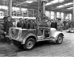 V prosinci 1943 byla vyrobena Tatra 57 K s pořadovým číslem 6000