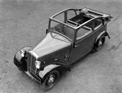 Unikát: užitkový polokabriolet Škoda Popular zhotovený v březnu 1934