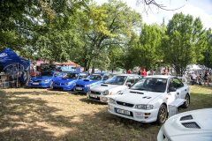 Subaru pojalo Legendy trochu jako vlastní sraz. Přizvalo například majitele modelů STI všech generací