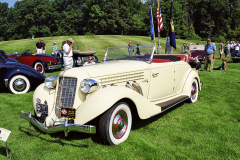 Auburn 851 Cabriolet model 1935, proslulý osmiválec 4,6 l s kompresorem