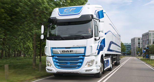 DAF CF Electrick je určen pro městskou distribuci