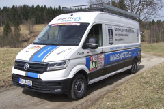 VW Crafter Čenda týmu BARTH Racing jsem převzal krátce po jeho návratu z Dakaru 2018