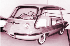 Vignale Fiat 600 Multipla „Spiaggetta“ představená v Ženevě 1957