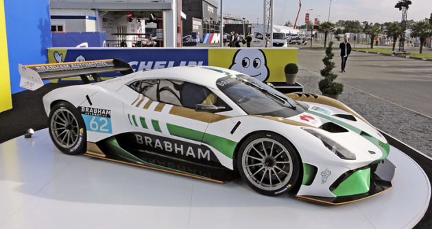 Jeden z prvních automobilů Brabham BT62 se představil v expozici Michelinu na letošních 24 h Le Mans 