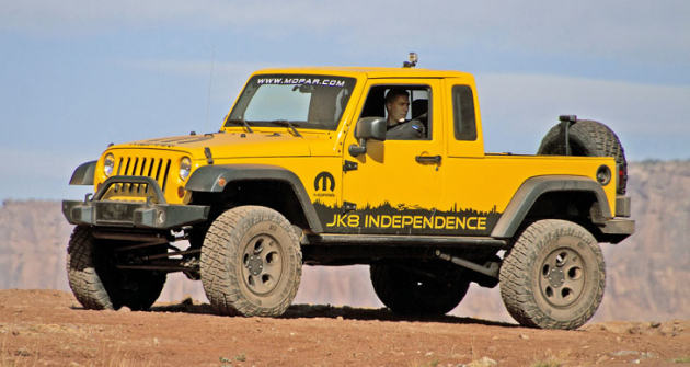 Jeep JK8 Wrangler Independence, koncept na základě silničního pikapu JK8 (2011)